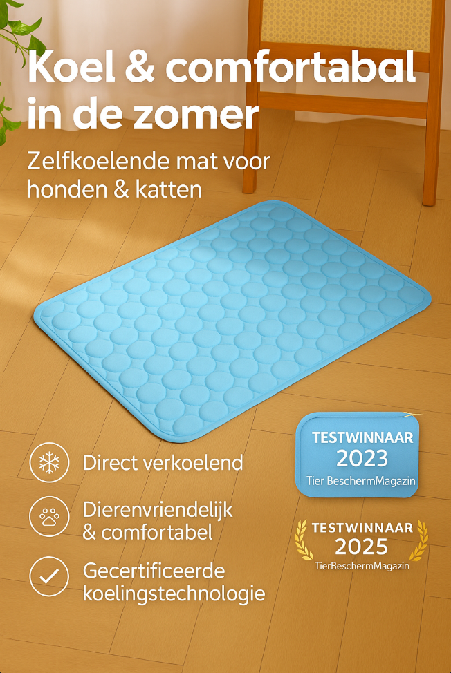 koelmat - Zelfkoelende mat voor huisdieren
