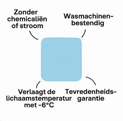 koelmat - Zelfkoelende mat voor huisdieren